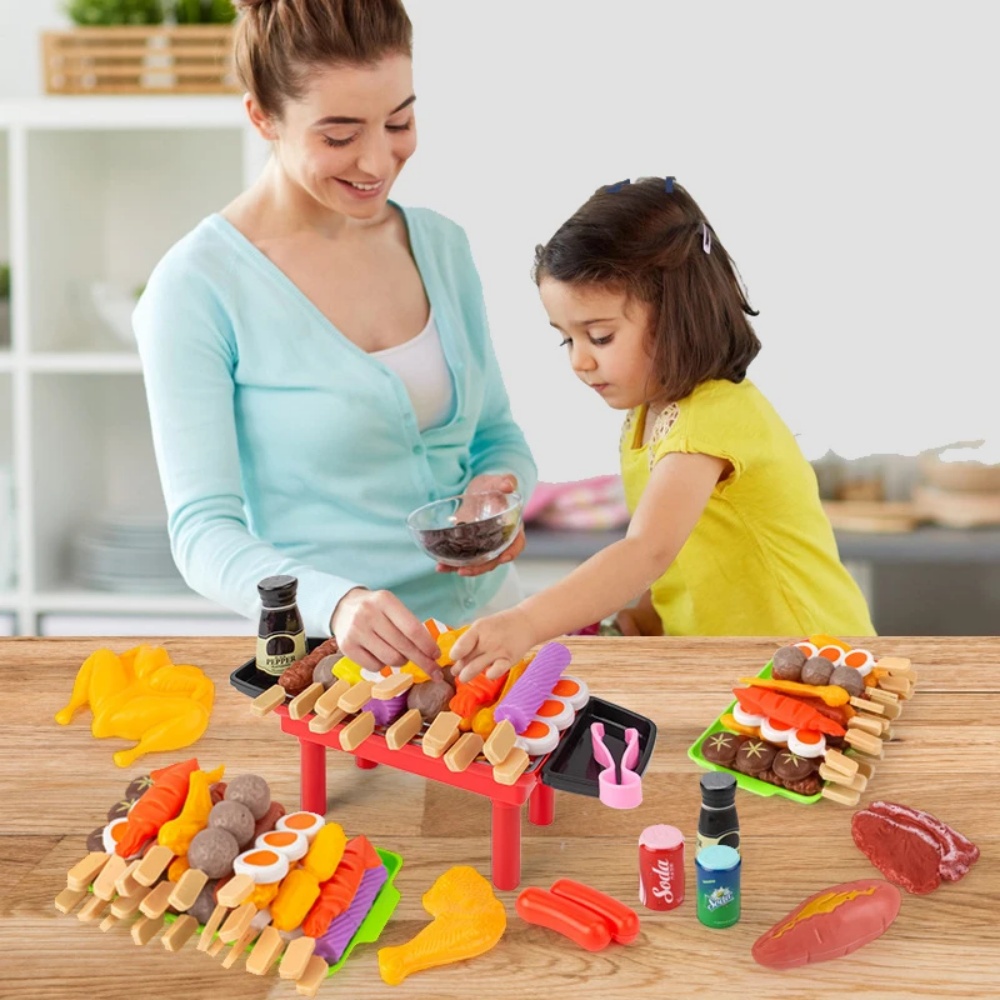 ชุดของเล่นบาร์บีคิวจำลองสำหรับ - Kids Outdoor Bbq บทวิจารณ์และราคา