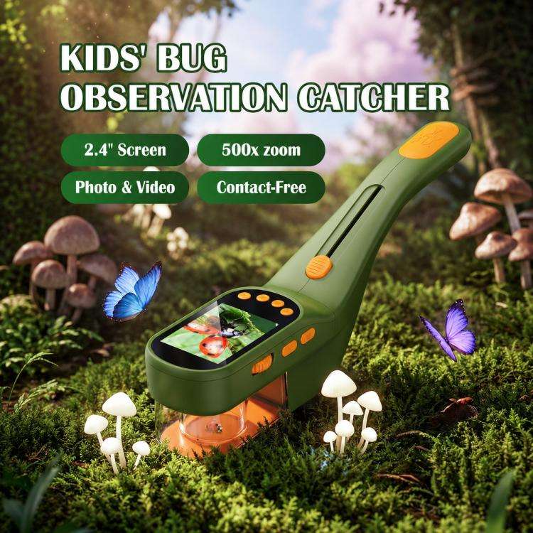 กล้องจุลทรรศน์พลาสติกสำหรับเด็ - Kids Outdoor Adventure บทวิจารณ์และราคา
