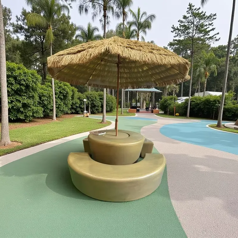 ชุดโต๊ะกลมและเก้าอี้กลางแจ้งทั - Kids Outdoor Bench With Umbrella บทวิจารณ์และราคา