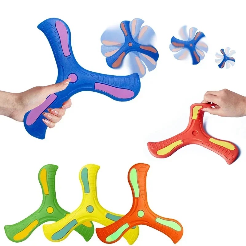 เด็ก Boomerang นุ่มสามใบผู้ใหญ - Kids Outdoor Toys บทวิจารณ์และราคา