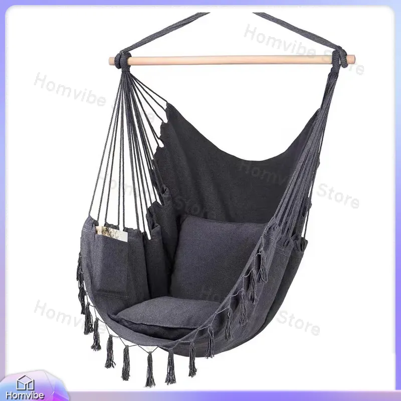 เก้าอี้แขวนกลางแจ้ง ชิงช้าเปลผ - Kids Outdoor Hammock บทวิจารณ์และราคา